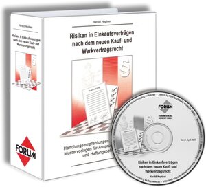 Buchcover Risiken in Einkaufsverträgen nach dem neuen Kauf- und Werkvertragsrecht | Harald Heptner | EAN 9783898277068 | ISBN 3-89827-706-2 | ISBN 978-3-89827-706-8