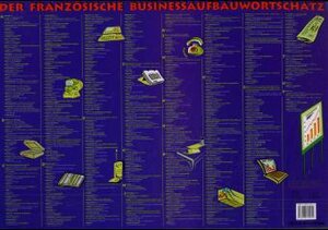 Der französische Businessaufbauwortschatz, Schreibtischunterlage (DIN A3)