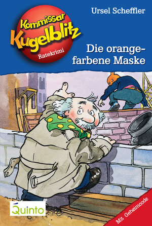 Buchcover Kommissar Kugelblitz 02. Die orangefarbene Maske | Ursel Scheffler | EAN 9783898354714 | ISBN 3-89835-471-7 | ISBN 978-3-89835-471-4