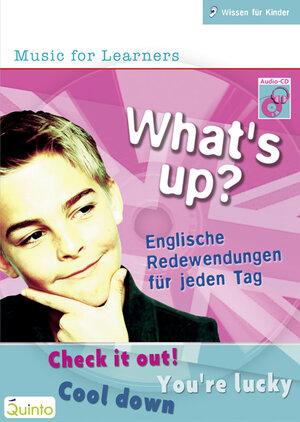 Buchcover Music for Learners - What's up?  | EAN 9783898355537 | ISBN 3-89835-553-5 | ISBN 978-3-89835-553-7