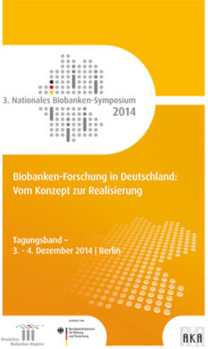 Buchcover Biobanken-Forschung in Deutschland: Vom Konzept zur Realisierung  | EAN 9783898387002 | ISBN 3-89838-700-3 | ISBN 978-3-89838-700-2