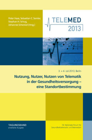 Buchcover Nutzung, Nutzer, Nutzen von Telematik in der Gesundheitsversorgung  | EAN 9783898387187 | ISBN 3-89838-718-6 | ISBN 978-3-89838-718-7