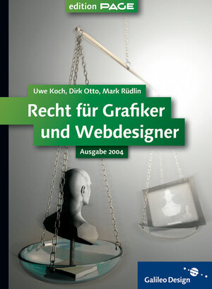 Buchcover Recht für Grafiker und Webdesigner, Ausgabe 2004 | Uwe Koch | EAN 9783898424516 | ISBN 3-89842-451-0 | ISBN 978-3-89842-451-6