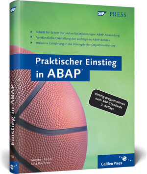 Buchcover Praktischer Einstieg in ABAP | Günther Färber | EAN 9783898425537 | ISBN 3-89842-553-3 | ISBN 978-3-89842-553-7