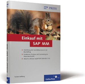 Buchcover Einkauf mit SAP MM | Torsten Hellberg | EAN 9783898428743 | ISBN 3-89842-874-5 | ISBN 978-3-89842-874-3