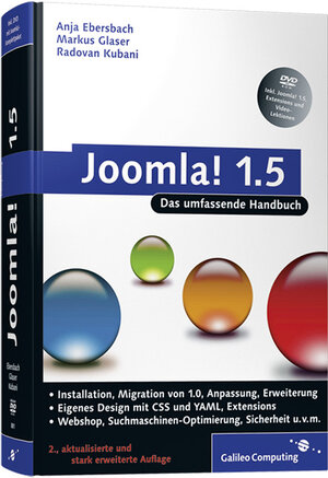 Buchcover Joomla! | Anja Ebersbach | EAN 9783898428811 | ISBN 3-89842-881-8 | ISBN 978-3-89842-881-1