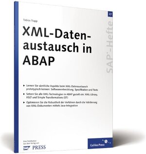 Buchcover XML-Datenaustausch in ABAP | Tobias Trapp | EAN 9783898429702 | ISBN 3-89842-970-9 | ISBN 978-3-89842-970-2