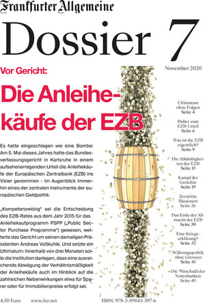 Buchcover Vor Gericht: Die Anleihekäufe der EZB | Frankfurter Allgemeine Archiv | EAN 9783898433976 | ISBN 3-89843-397-8 | ISBN 978-3-89843-397-6