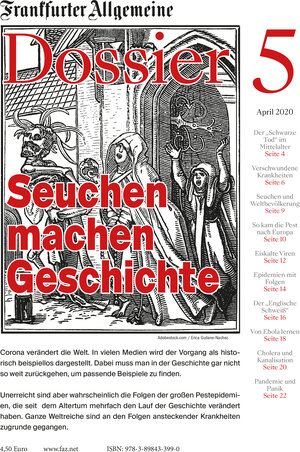 Buchcover Seuchen machen Geschichte | Frankfurter Allgemeine Archiv | EAN 9783898433990 | ISBN 3-89843-399-4 | ISBN 978-3-89843-399-0