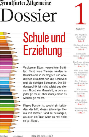 Buchcover Schule und Erziehung | Frankfurter Allgemeine Archiv | EAN 9783898434027 | ISBN 3-89843-402-8 | ISBN 978-3-89843-402-7