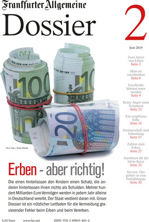 Buchcover Erben – aber richtig! | Frankfurter Allgemeine Archiv | EAN 9783898434034 | ISBN 3-89843-403-6 | ISBN 978-3-89843-403-4