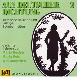 Buchcover Aus deutscher Dichtung. Gedichte  | EAN 9783898496209 | ISBN 3-89849-620-1 | ISBN 978-3-89849-620-9