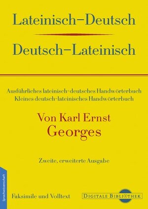 Buchcover Lateinisch-Deutsch /Deutsch-Lateinisch  | EAN 9783898539692 | ISBN 3-89853-969-5 | ISBN 978-3-89853-969-2