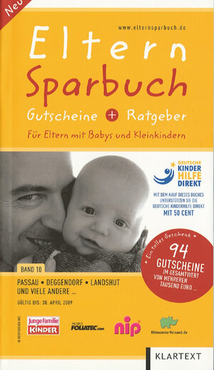 Buchcover Elternsparbuch 10 - Passau, Deggendorf, Landshut u.v.a. | Volker Pecher | EAN 9783898618786 | ISBN 3-89861-878-1 | ISBN 978-3-89861-878-6