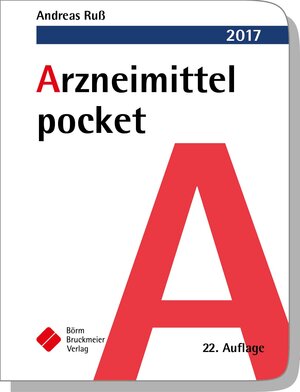 Buchcover Arzneimittel pocket 2017 | Andreas Ruß | EAN 9783898627795 | ISBN 3-89862-779-9 | ISBN 978-3-89862-779-5