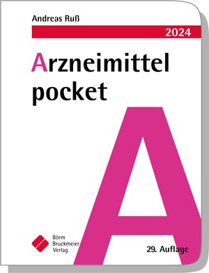 Buchcover Arzneimittel pocket 2024 | Andreas Ruß | EAN 9783898628464 | ISBN 3-89862-846-9 | ISBN 978-3-89862-846-4