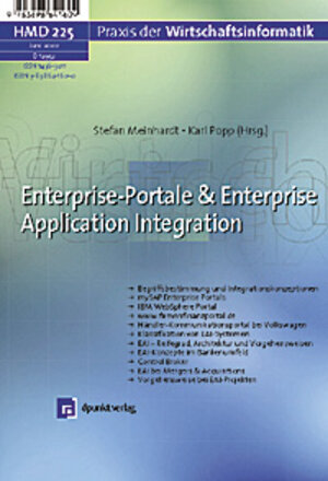 Buchcover Enterprise Portale & Enterprise Application Integration  | EAN 9783898641609 | ISBN 3-89864-160-0 | ISBN 978-3-89864-160-9