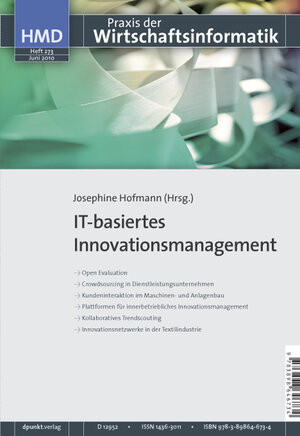 Buchcover IT-basiertes Innovationsmanagement  | EAN 9783898649971 | ISBN 3-89864-997-0 | ISBN 978-3-89864-997-1