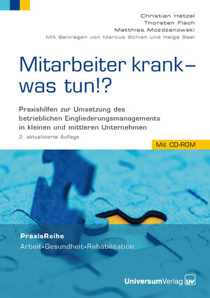 Buchcover Mitarbeiter krank - was tun!?! | Chr. Hetzel | EAN 9783898693035 | ISBN 3-89869-303-1 | ISBN 978-3-89869-303-5