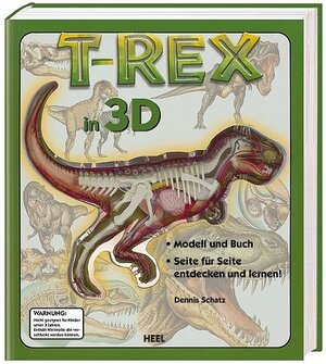Buchcover T-Rex in 3D | Dennis Schatz | EAN 9783898804288 | ISBN 3-89880-428-3 | ISBN 978-3-89880-428-8