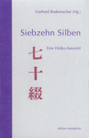 Buchcover Siebzehn Silben  | EAN 9783898961356 | ISBN 3-89896-135-4 | ISBN 978-3-89896-135-6