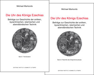 Buchcover Die Uhr des Königs Ezechias | Michael Markovits | EAN 9783898966016 | ISBN 3-89896-601-1 | ISBN 978-3-89896-601-6