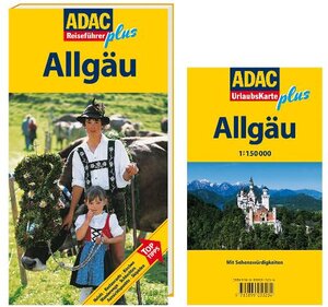 ADAC Reiseführer plus Allgäu: Mit extra Karte zum Herausnehmen: Hotels, Restaurants, Kirchen, Wanderwege, Schluchten, Aussichtspunkte, Skipisten