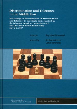 Buchcover Discrimination and Tolerance in the Middle East  | EAN 9783899138993 | ISBN 3-89913-899-6 | ISBN 978-3-89913-899-3