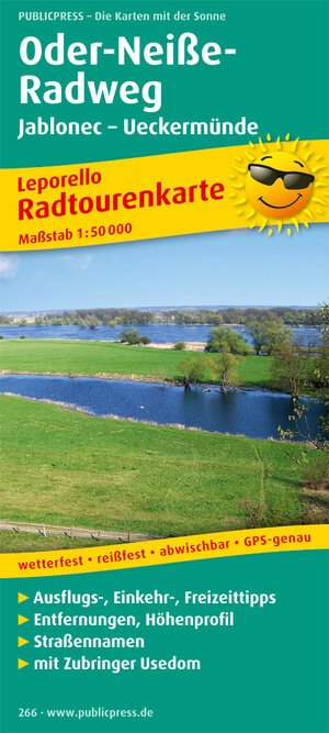 Buchcover Oder-Neiße-Radweg, Jablonec - Ueckermünde | EAN 9783899202663 | ISBN 3-89920-266-X | ISBN 978-3-89920-266-3