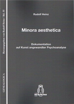 Buchcover Minora aesthetica | Rudolf Heinz | EAN 9783899244342 | ISBN 3-89924-434-6 | ISBN 978-3-89924-434-2