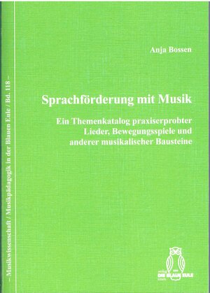 Buchcover Sprachförderung mit Musik | Anja Bossen | EAN 9783899244977 | ISBN 3-89924-497-4 | ISBN 978-3-89924-497-7