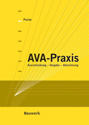 Buchcover AVA-Praxis | Manfred Puche | EAN 9783899322651 | ISBN 3-89932-265-7 | ISBN 978-3-89932-265-1