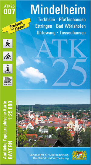 Buchcover ATK25-O07 Mindelheim (Amtliche Topographische Karte 1:25000)  | EAN 9783899339376 | ISBN 3-89933-937-1 | ISBN 978-3-89933-937-6