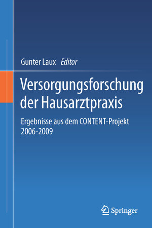 Buchcover Versorgungsforschung der Hausarztpraxis  | EAN 9783899352689 | ISBN 3-89935-268-8 | ISBN 978-3-89935-268-9