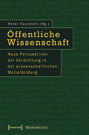 Buchcover Öffentliche Wissenschaft  | EAN 9783899424553 | ISBN 3-89942-455-7 | ISBN 978-3-89942-455-3