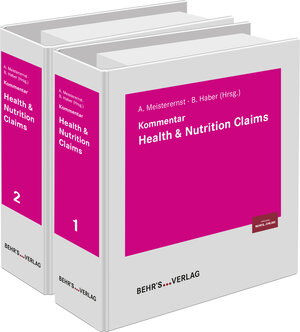 Buchcover Health & Nutrition Claims | Christian Ballke, LL.M. | EAN 9783899473551 | ISBN 3-89947-355-8 | ISBN 978-3-89947-355-1