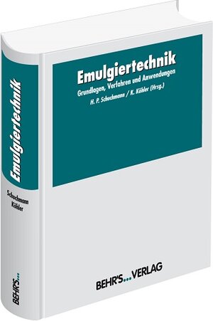 Buchcover Emulgiertechnik  | EAN 9783899478693 | ISBN 3-89947-869-X | ISBN 978-3-89947-869-3