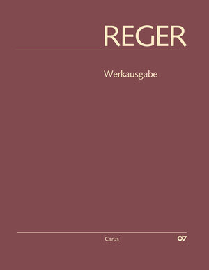 Buchcover Reger-Werkausgabe, Bd. II/7: Vokalwerke mit Orgelbegleitung  | EAN 9783899483185 | ISBN 3-89948-318-9 | ISBN 978-3-89948-318-5