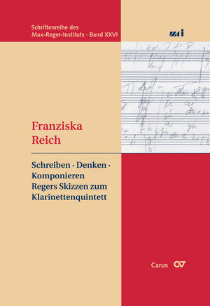 Buchcover Reger: Schreiben - Denken - Komponieren  | EAN 9783899484502 | ISBN 3-89948-450-9 | ISBN 978-3-89948-450-2