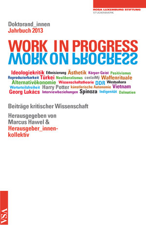 Buchcover WORK IN PROGRESS. WORK ON PROGRESS.  | EAN 9783899655834 | ISBN 3-89965-583-4 | ISBN 978-3-89965-583-4