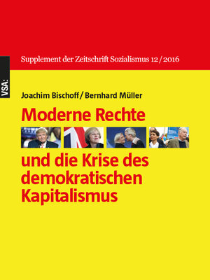 Buchcover Moderne Rechte und die Krise des demokratischen Kapitalismus | Joachim Bischoff | EAN 9783899658736 | ISBN 3-89965-873-6 | ISBN 978-3-89965-873-6