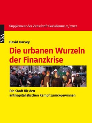 Buchcover Die urbanen Wurzeln der Finanzkrise | David Harvey | EAN 9783899659658 | ISBN 3-89965-965-1 | ISBN 978-3-89965-965-8