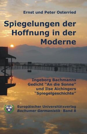 Buchcover Spiegelungen der Hoffnung in der Moderne | Ernst Osterried | EAN 9783899662689 | ISBN 3-89966-268-7 | ISBN 978-3-89966-268-9