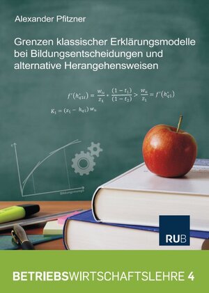 Buchcover Grenzen klassischer Erklärungsmodelle bei Bildungsentscheidungen und alternative Herangehensweisen | Alexander Pfitzner | EAN 9783899667738 | ISBN 3-89966-773-5 | ISBN 978-3-89966-773-8