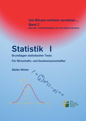 Buchcover Statistik I | Stefan Winter | EAN 9783899667820 | ISBN 3-89966-782-4 | ISBN 978-3-89966-782-0