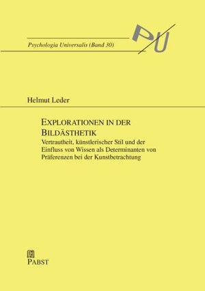 Buchcover Explorationen in der Bildästhetik | Helmut Leder | EAN 9783899670158 | ISBN 3-89967-015-9 | ISBN 978-3-89967-015-8