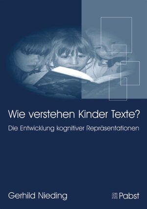 Buchcover Wie verstehen Kinder Texte? | Gerhild Nieding | EAN 9783899673043 | ISBN 3-89967-304-2 | ISBN 978-3-89967-304-3