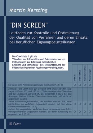 Buchcover "DIN Screen" | Martin Kersting | EAN 9783899673067 | ISBN 3-89967-306-9 | ISBN 978-3-89967-306-7