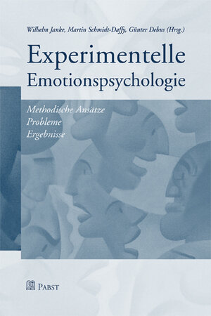 Buchcover Experimentelle Emotionspsychologie  | EAN 9783899674507 | ISBN 3-89967-450-2 | ISBN 978-3-89967-450-7