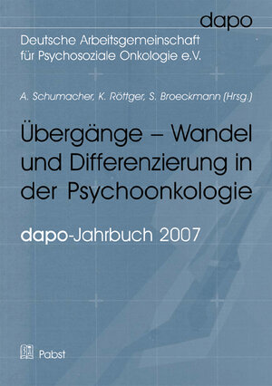 Buchcover Übergänge - Wandel und Differenzierung in der Psychoonkologie  | EAN 9783899674569 | ISBN 3-89967-456-1 | ISBN 978-3-89967-456-9